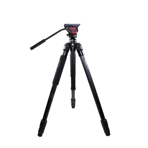 KITE TREPPIEDE ARDEA CF + MANFROTTO TESTA MVH500AH